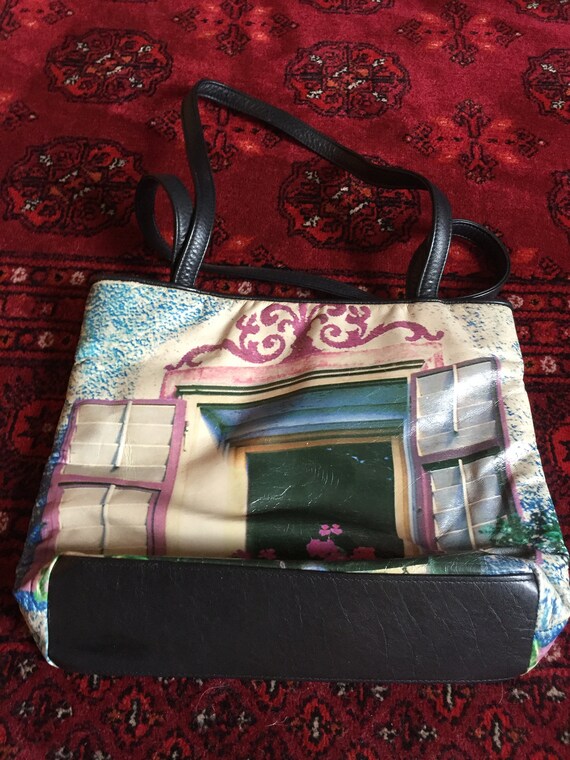 Shoulder Bag, Colorful Shoulder Bag, Bag with Ima… - image 8
