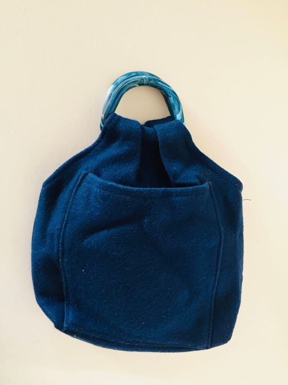 Tote Bag, Wool Tote Bag - image 6