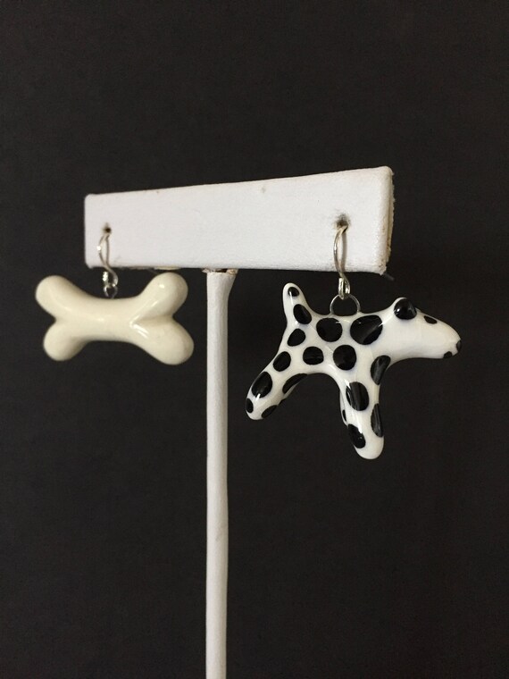 Dog Earrings, Artisan Earrings, Animal Earrings, … - image 4