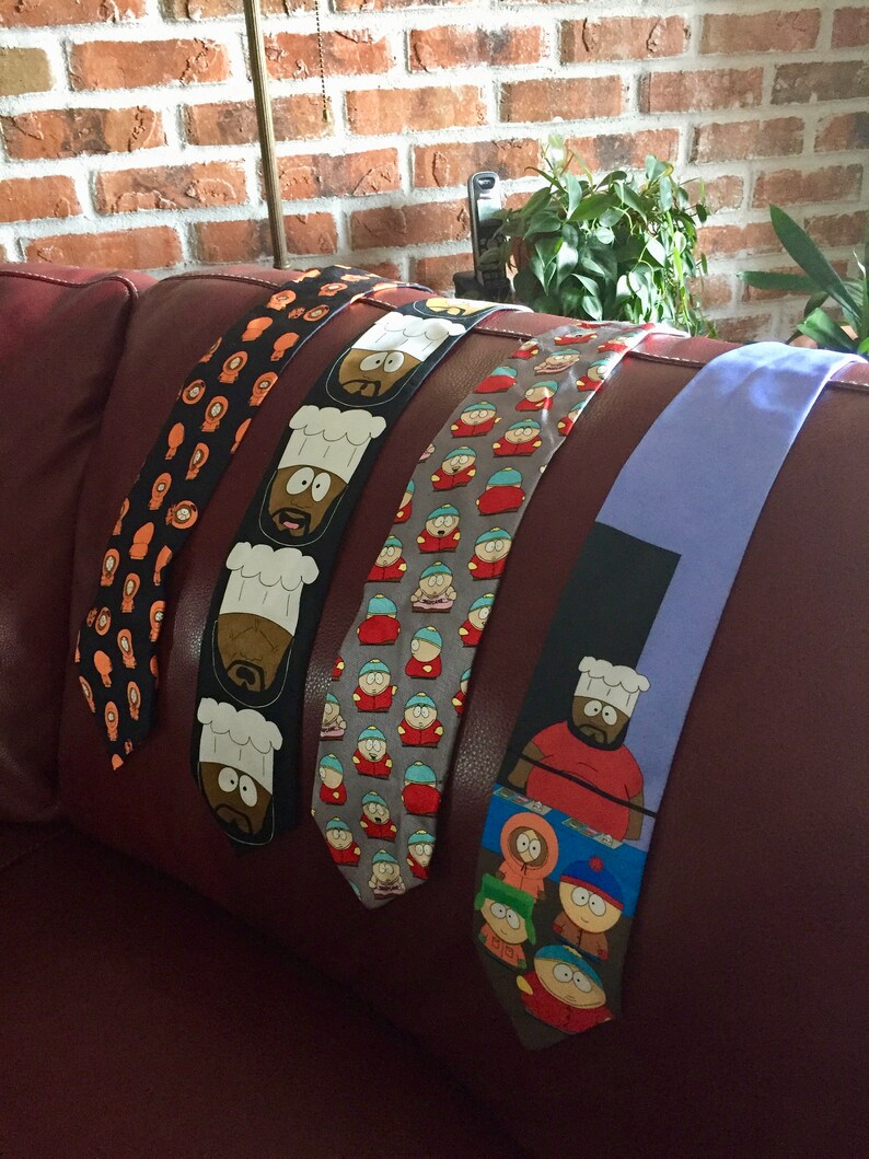 South Park Ties South Park Accessories Etsy