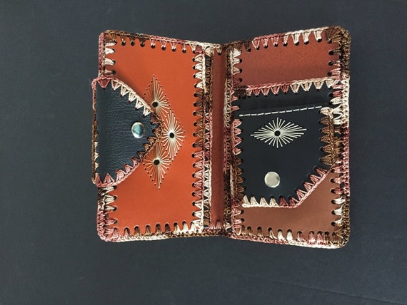 Wallet, Hand Sewn Wallet, Hand Crafted Wallet - image 1