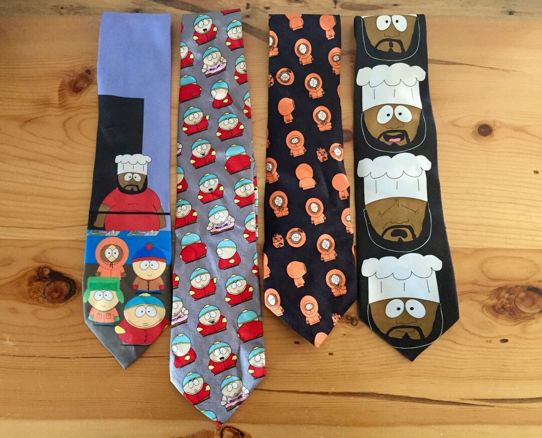South Park Ties, South Park Accessories Etsy