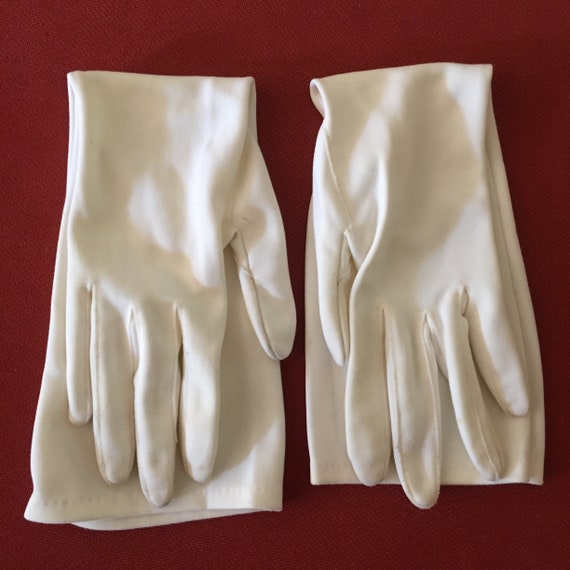 Long Evening Gloves, Long White Evening Gloves, V… - image 4