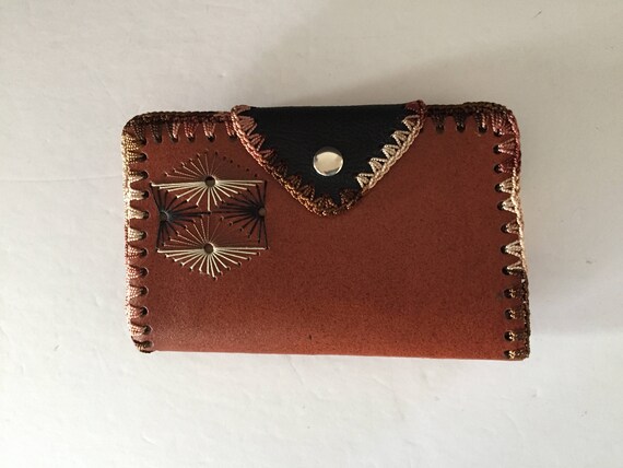 Wallet, Hand Sewn Wallet, Hand Crafted Wallet - image 6