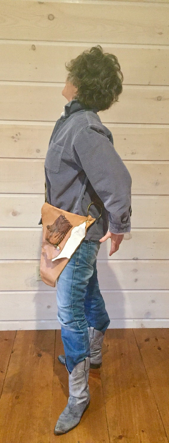 Borec1979 Leather shoulder holster, Holster bag, Handmade  leather holster, Utility vest, Leather tool belt, Weekender bag, Sling  bag, Hip bag, Fishing vest