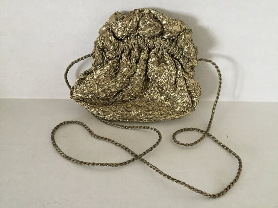 Evening Bag, Gold Evening Bag, Dress Clutch Bag, … - image 7