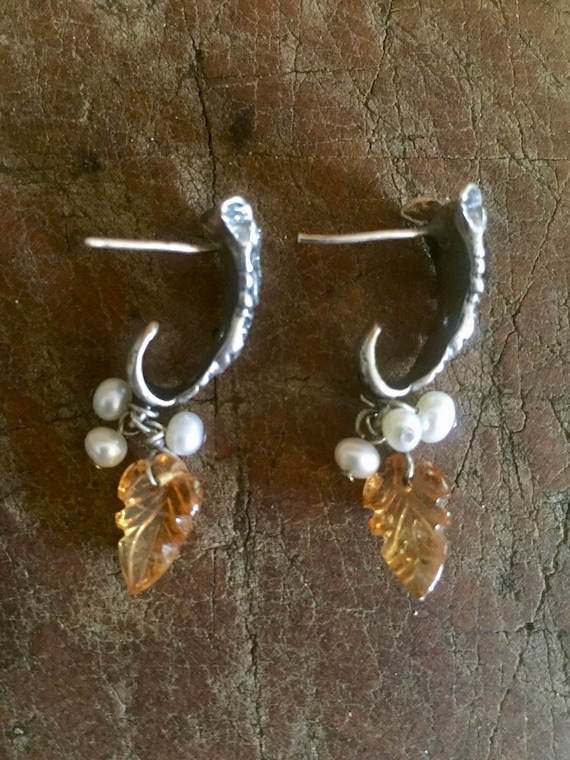 Sterling Earrings, Goddess Earrings, Celestial Ear