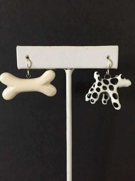 Dog Earrings, Artisan Earrings, Animal Earrings, … - image 1