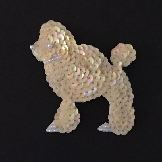 Poodle Brooch, Dog Brooch, Animal Brooch - image 5