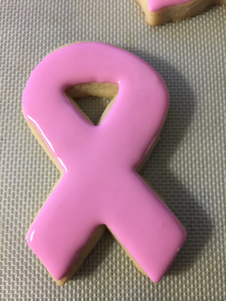 Breast Cancer Ribbon 3D Cookie Cutter Etsy