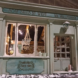 Seifenladen Schaufensterpuppenhaus Miniatur Bausatz