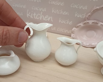 Large Shabby Vase dollhouse miniature 1/6 scale