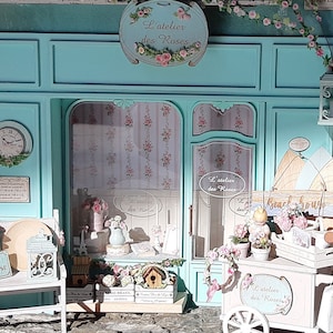 L’atelier des Roses Schaufensterpuppenhaus Miniatur Kit