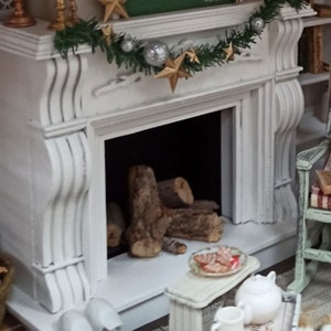 Puppenhaus Miniatur Kamin Bausatz