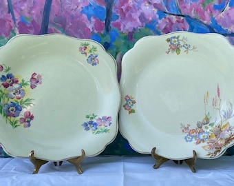 Vintage Mid-Century J&G Meakin Sol Summertime teapot with a