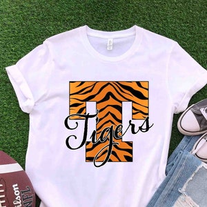 Tigers Shirt, Go Tigers, Game Day Shirt, Team Spirit Tee, Baseball Mom Sunday Football, Cute Football Shirt, Tiger Spirit Shirt, Tiger Mom