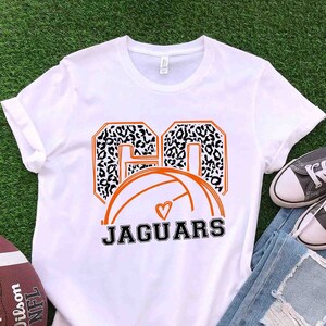 Go Jaguars Shirt, Team Spirit Shirt, Jaguars Eltern Geschenk T-Shirt, Jaguars Mutter Shirt, Spieltag T-Shirt, Beachvolleyball Shirt, Beachvolleyball Jersey T-Shirt