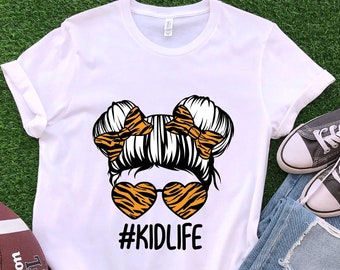 T-shirt de sauvetage Tiger Kid, t-shirt de football Game Day