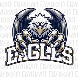 Eagles Png, Eagles Retro Design, Go Eagles Team Eagles Athletics, Eagles Mascot, Eagles Shirt Png, Eagles Mom Png, Eagles Spirit Png Eagles