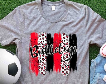 Bulldogs Football Team Spirit Tee, Game Day Shirt