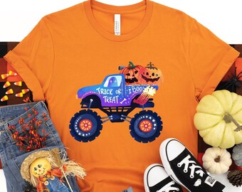 Trick or Treat Halloween Shirt, Boo Shirt, Spooky Tee, Halloween Gift Halloween, Pumpkin Tee, Halloween Shirt, Halloween Toddler Kid T-Shirt