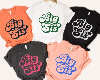 Koszulka „Starsza Siostra”, koszulka z informacją o narodzinach dziecka