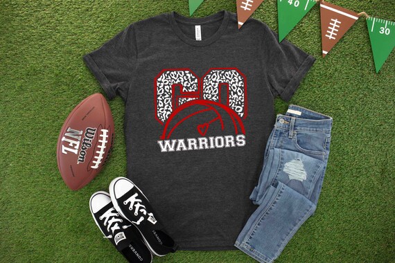 Warriors Team Spirit Shirt, Game Day Tee, Volleyball Jersey