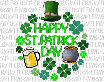 St Patricks Rolling Tongue Irish Lucky Green Shamrock Clover T-Shirt St Patricks Rolling Tongue Irish Lucky Green Shamrock Clover T-Shirt