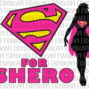 S für Shero SVG PNG Design, Girl Power Starke Frauen Empowerment Girl Gang Feministisches druckbares Design für Shirts T-Shirts T-Shirts Bunter Druck