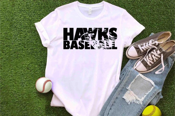 Hawks Baseball Shirt, Game Day Team Tee - Etsy Israel