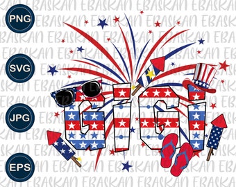 Gigi Patriotic Mimi Grandma Nana PNG SVG EPS 4th Fourth of July American Blessed Mommy Sublimation Vinyl Design Dtg Cricut Dtf Print