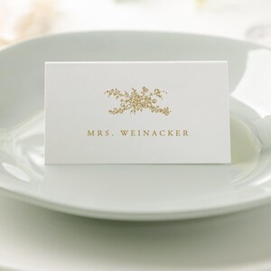 Wedding Name Cards, Printed Place Cards, Escort Cards