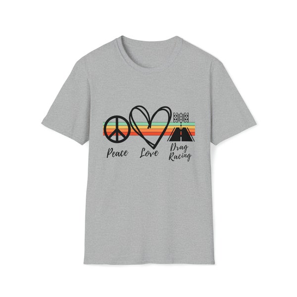 Drag Racing for Freedom, Speed, and Glory LS T-Shirt 5.3 oz.