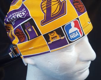 lakers scrub cap