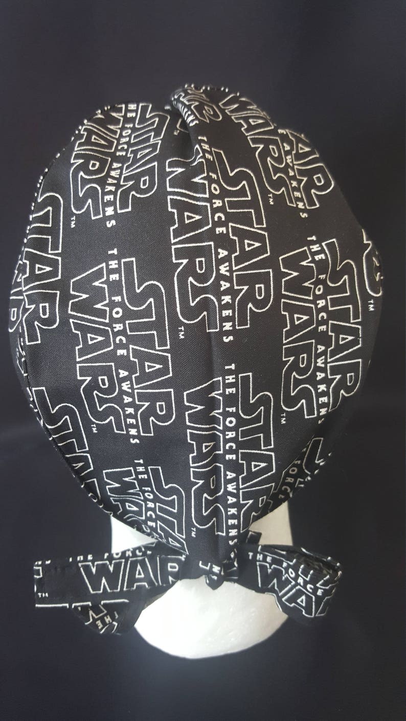 Star Wars The Force Awakens Tie Back Surgical Scrub Hat