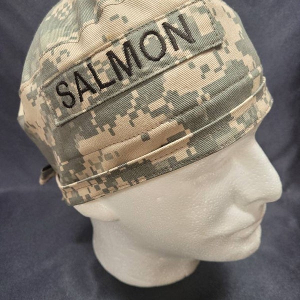 US Army Digi Camo Tie Back Surgical Scrub Hat