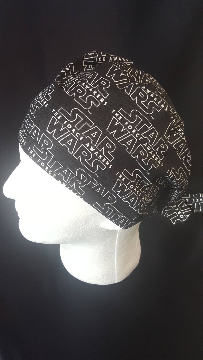 Star Wars The Force Awakens Tie Back Surgical Scrub Hat