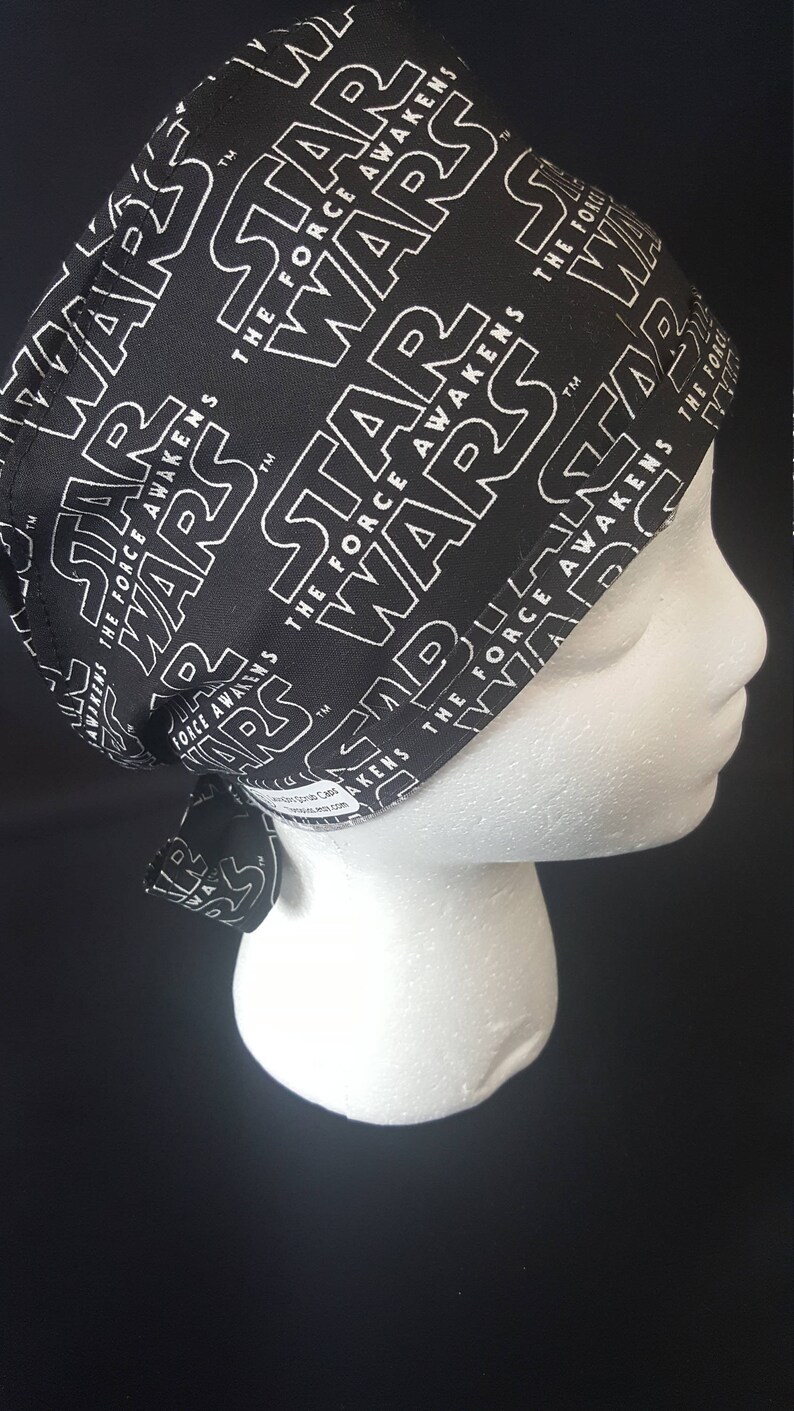 Star Wars The Force Awakens Tie Back Surgical Scrub Hat