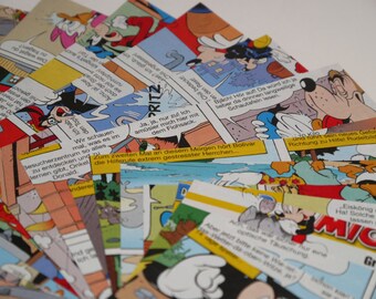 Origami-Papier Comic MICKY 25 sheets 15x15cm Recycling