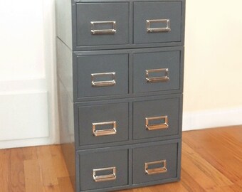 vintage metal file cabinet distressed metal vintage 50s60s gray metal file cabinets steelmaster inc double index card catalog drawers stacking set of boxes drawers total filing cabinets etsy vintage metal file cabinet distressed metal vintage 50s60s gray metal file cabinets steelmaster inc double index card catalog drawers stacking set of boxes drawers total filing cabinets etsy