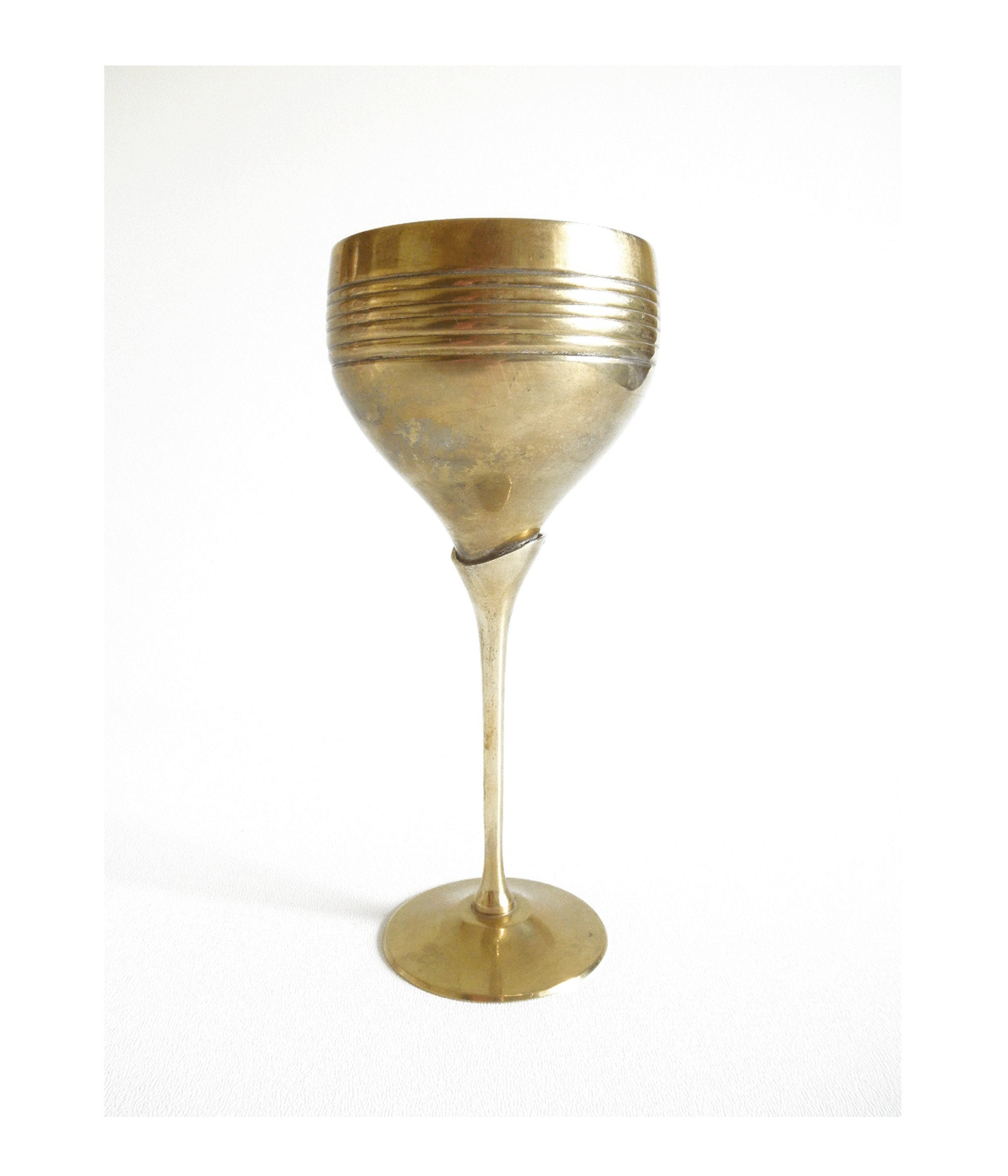 Brass Glass Brass Tumbler, Drinkware Glass,solid Brass Glass,heavy Brass  Tumbler,lifelong Tumbler,250 Ml Water Glass,antique/vintage Glass 