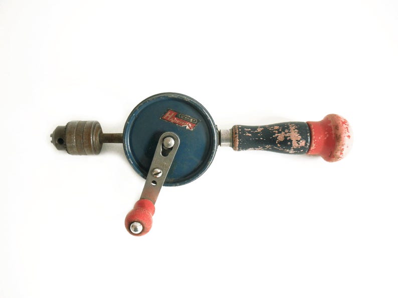 Vintage Stanley Handyman Hylo Hand Crank Drill, Manual Crank Drill Etsy