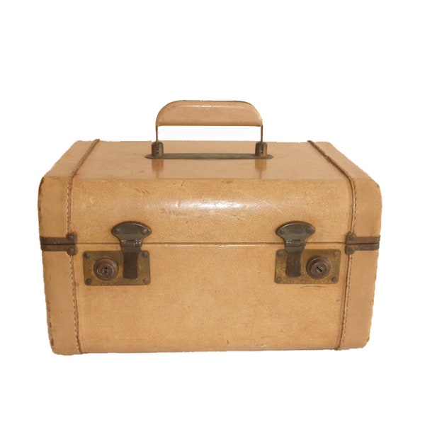 Personalized Train Case Leather Etsy