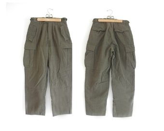 Vintage 1960s US Military Wool Cargo Pants - Niemann & Co. - W30 x L30