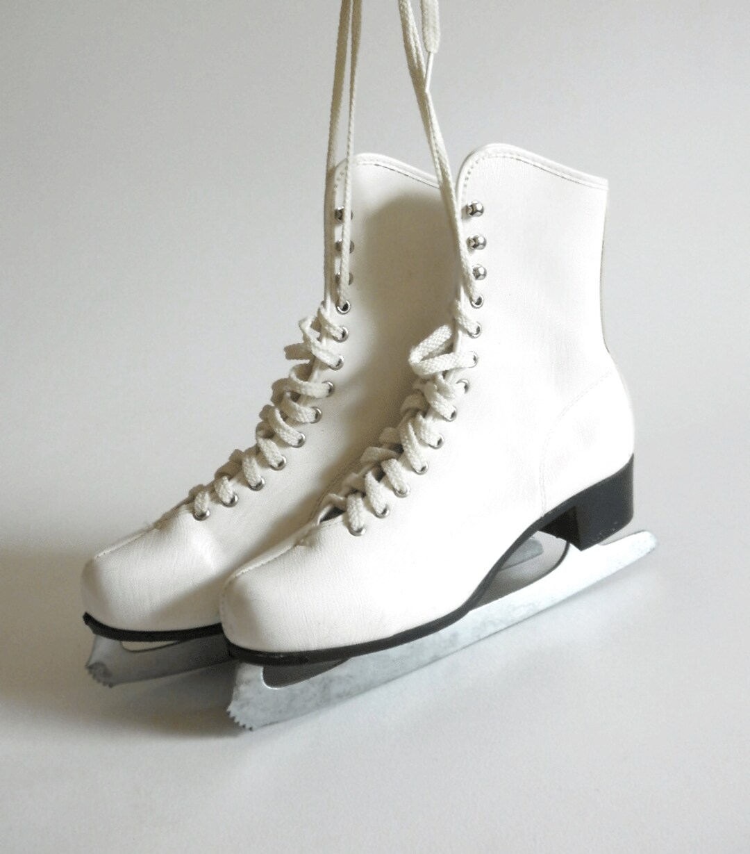 Vintage White Figure Ice Skates Women's US Size 7 White Etsy