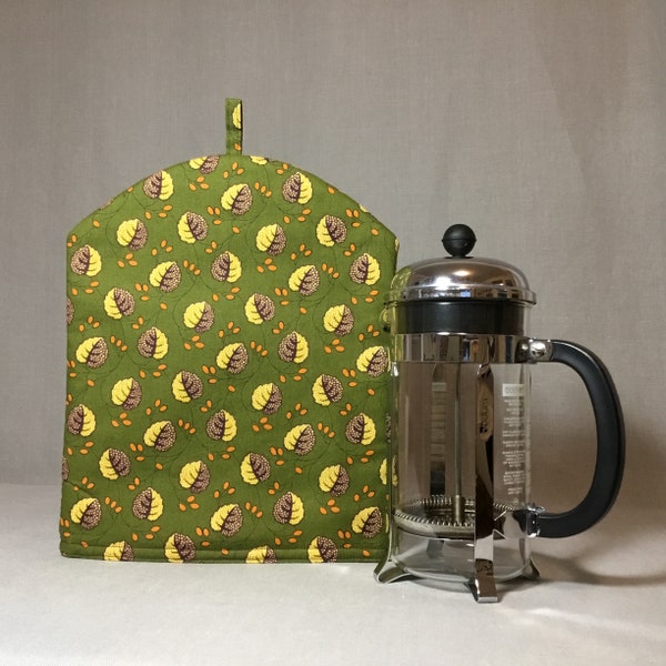 Falling Leaves French Press Coffee Maker Cozy