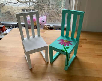 DIY Kit: 18" Doll Wood Chair