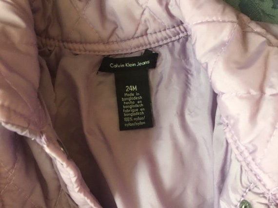 Calvin Klein Toddler Girl Warm Coat or Jacket Lavender Size - Etsy