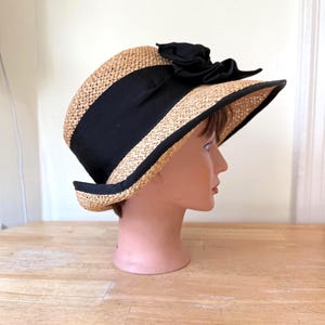 90s Flower Sun Hat - Etsy display picture 1