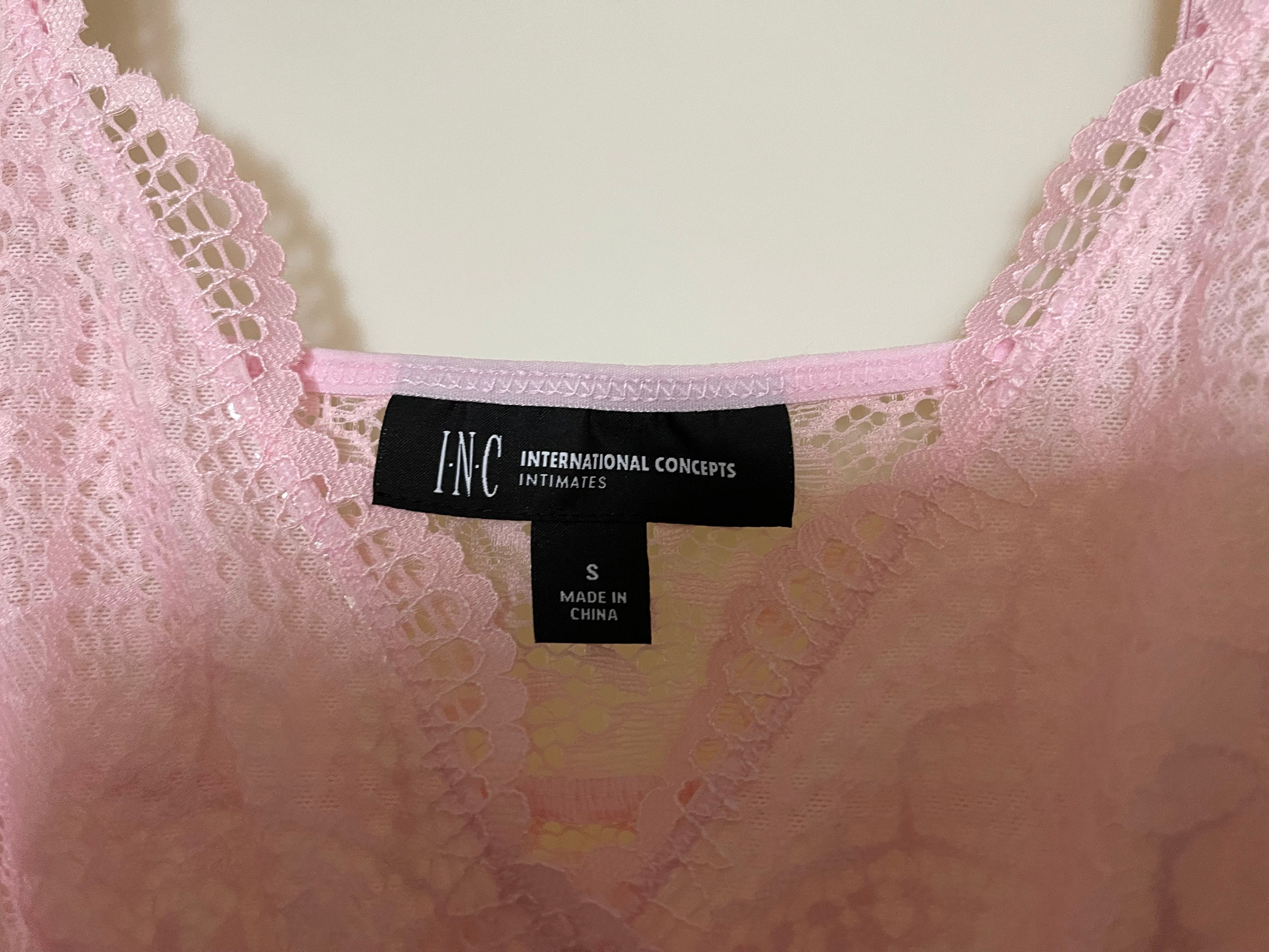 Vintage INC International Intimates Night Gown. Sexy, Size Small Pink ...